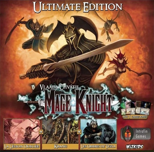 Mage Knight- boite de jeu à plat