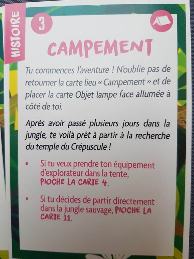 Heroicartes - campement