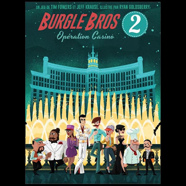 Burgle Bros 2 - Top 10 - Boite de jeu