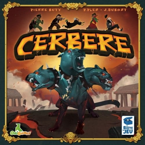 Cerbere-boite de jeu à plat