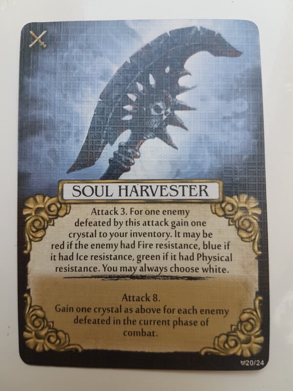 Mage Knight-carte Artefact soul harvester