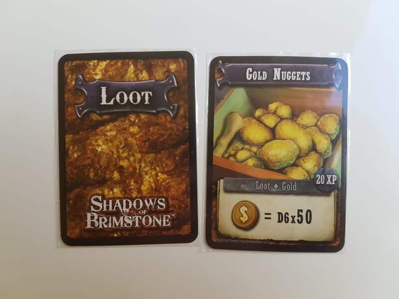 shadows of brimstone - carte loot et lingot d'or